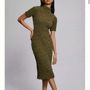 Anthropologie midi dress